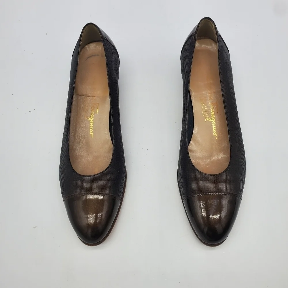 Salvatore Ferragamo Shoes Women's 8.5 B Boutique Luxury Slip-On Heels